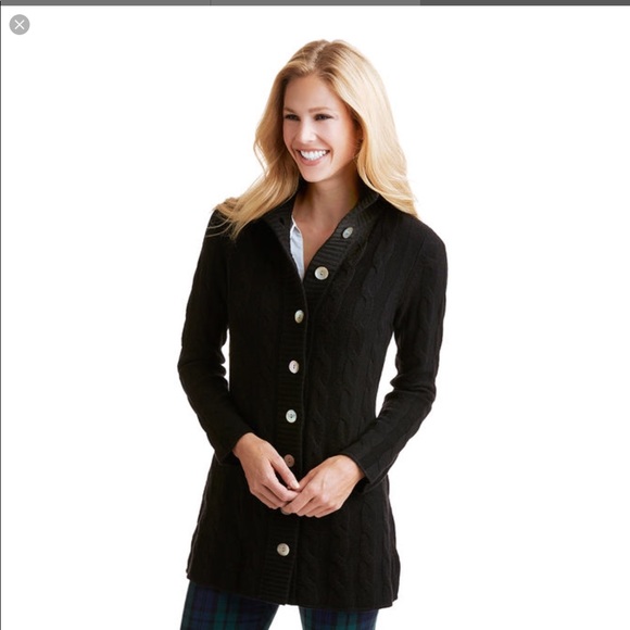 Vineyard Vines Sweaters - Vineyard Vines cashmere cable sweater coat. XXS